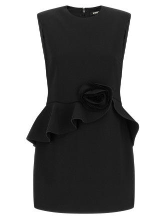 Мини көйлек ROTATE BIRGER CHRISTENSEN Black pink dress