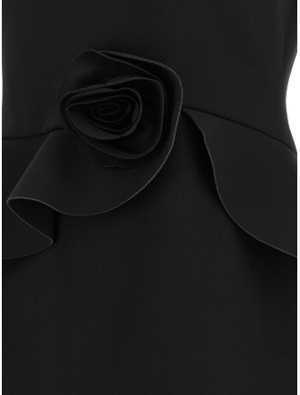 Мини-платье ROTATE BIRGER CHRISTENSEN Black pink dress (116651100100) #