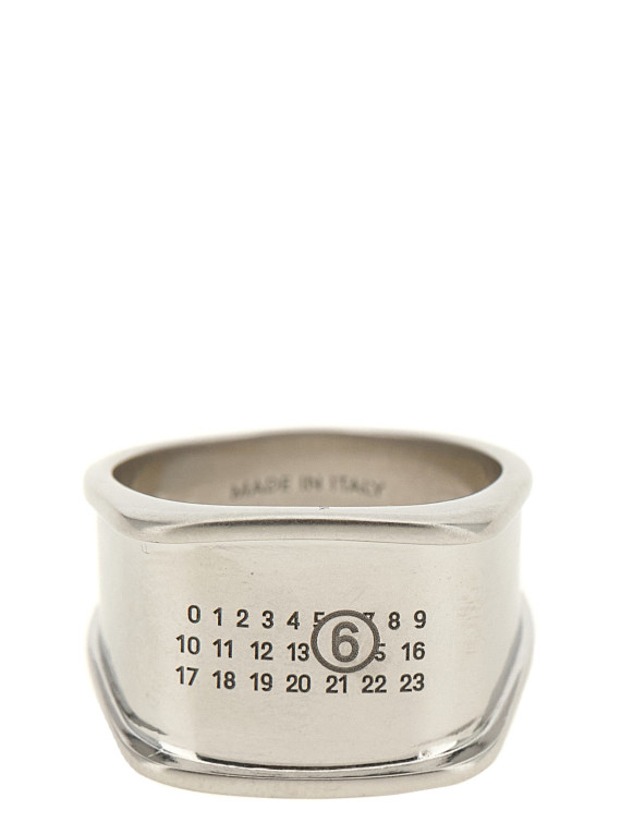 Кольцо MM6 MAISON MARGIELA 'Numeric Logo' (SM6UQ0126P9264968) #1