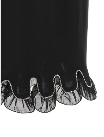 Юбка ROTATE BIRGER CHRISTENSEN Chiffon flounces skirt (116819100100) #