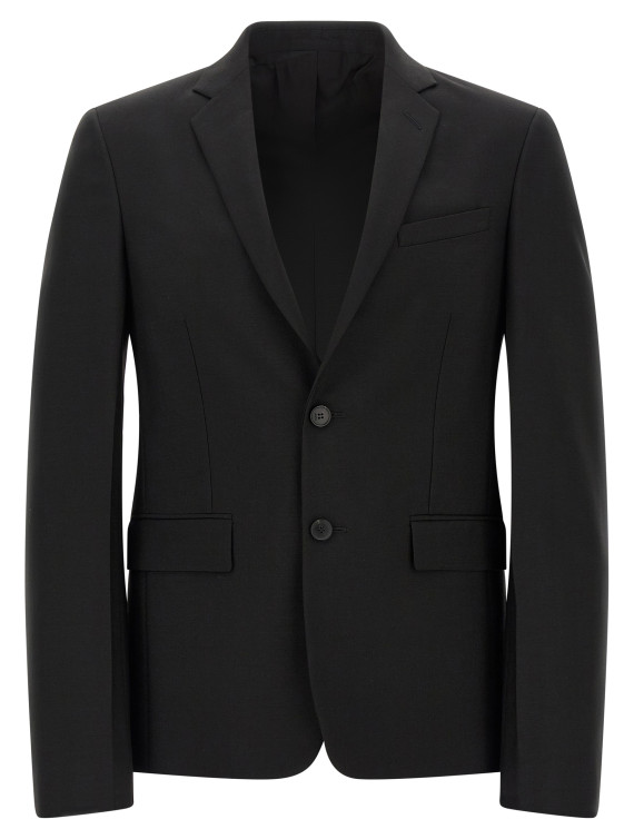 Пиджак FENDI Black mohair kid blazer (FJ1000B1G1F0QA1) #1