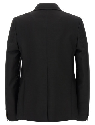 Пиджак FENDI Black mohair kid blazer (FJ1000B1G1F0QA1) #