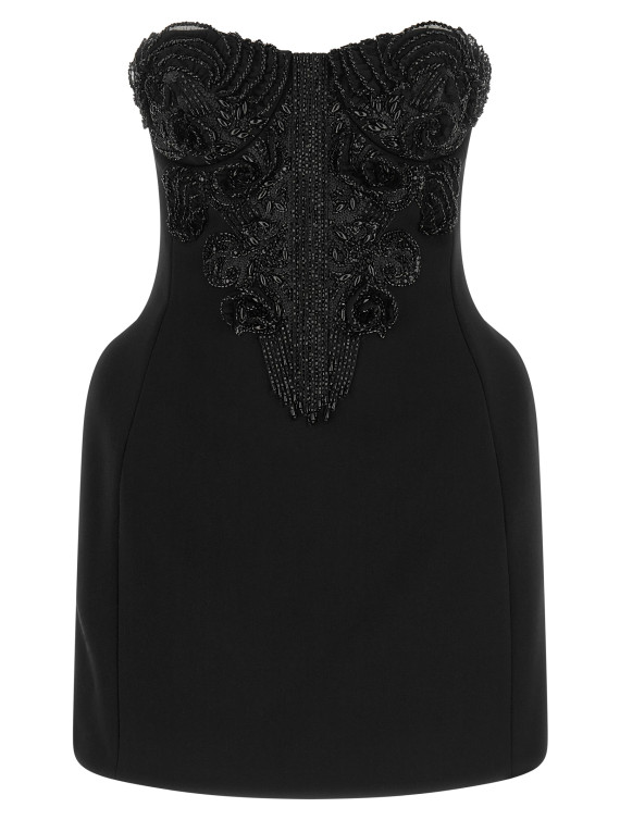 Мини-платье ELISABETTA FRANCHI Crystal corset dress (AB01668E2110) #1