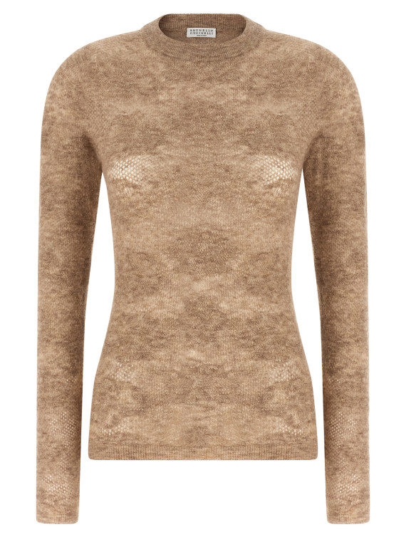 Свитер BRUNELLO CUCINELLI 'Flower Lace' (MFR491700C077) #1