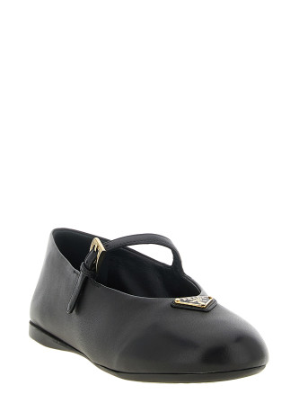 Балетки PRADA Black nappa ballet flats (1F793NFAA05038F0002) #