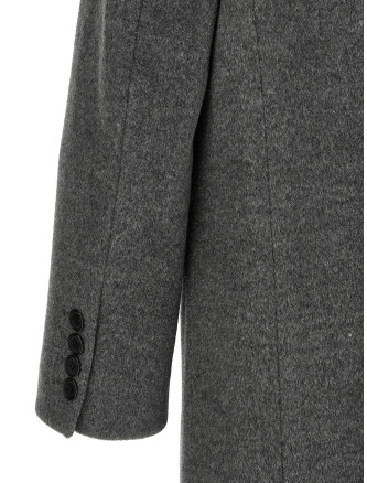 Пальто DUNST Grey wool double-breasted coat (UDCO6D125G2MELANGEGREY) #