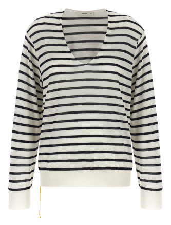 Striped wool sweater