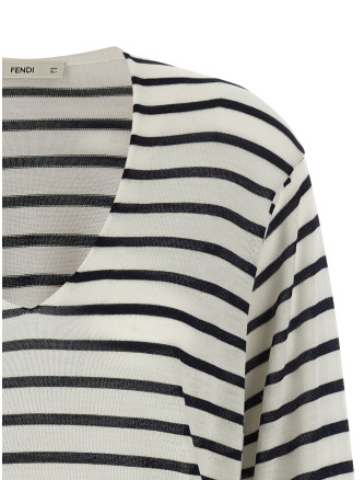 Свитер FENDI Striped wool sweater (FZXF52B1IJF1Y0K) #
