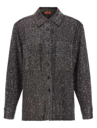 Zigzag sequin shirt