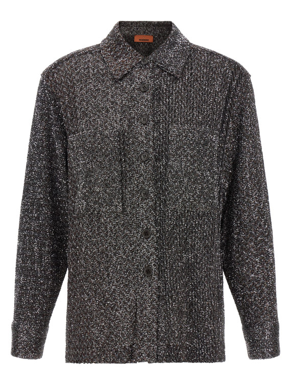 Рубашка MISSONI Zigzag sequin shirt (DS26WJ0VBC006RS91TP) #1