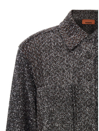 Рубашка MISSONI Zigzag sequin shirt (DS26WJ0VBC006RS91TP) #