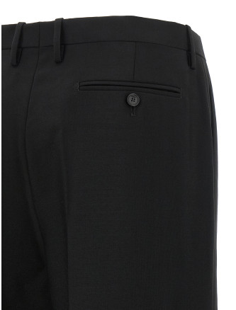 Брюки FENDI Black wool and mohair pants (FR6756B1G1F0QA1) #