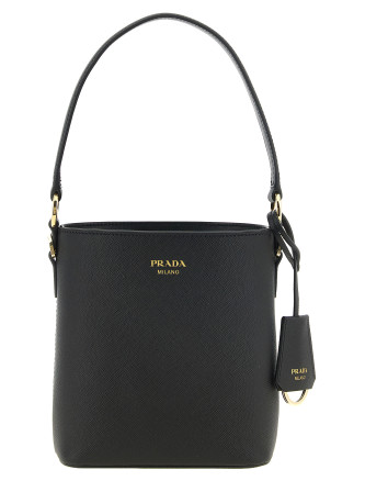 Сумка PRADA Saffiano mini bucket bag black