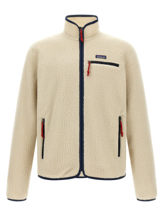 'Retro' beige/blue jacket