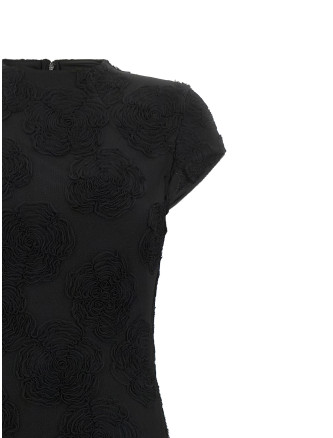 Платье макси ROTATE BIRGER CHRISTENSEN 'Flower Mesh Maxi' (116834100100) #
