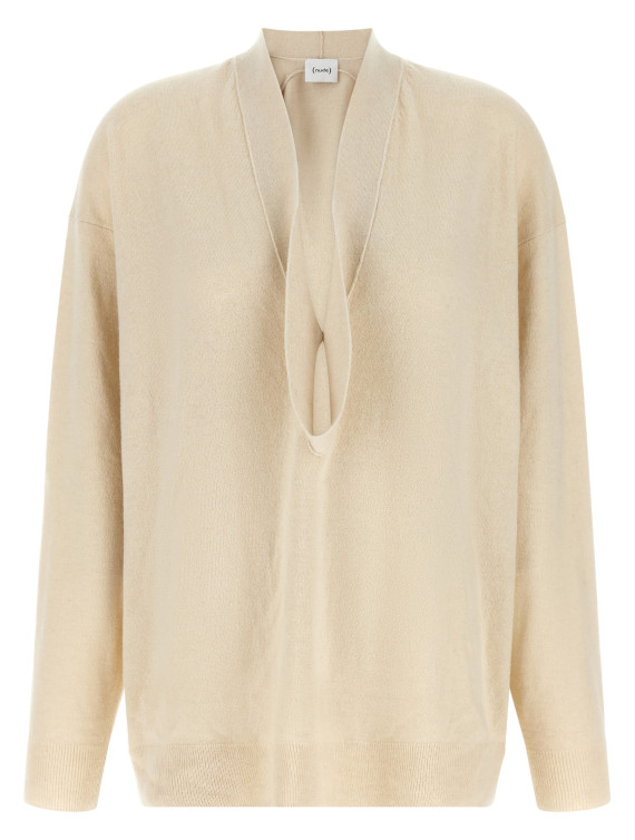 Свитер NUDE Beige ring neck sweater (1101W2608701) #1