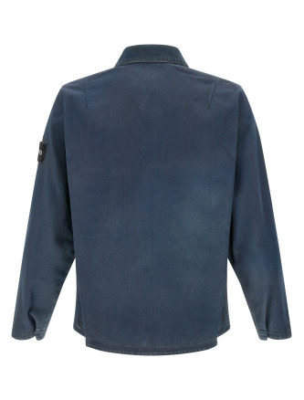 Рубашка STONE ISLAND Overshirt capsule Denim Research (L2S141200002S0J31V002E) #