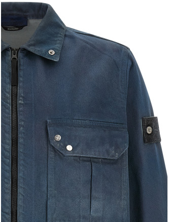 Рубашка STONE ISLAND Overshirt capsule Denim Research (L2S141200002S0J31V002E) #