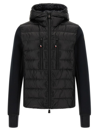 Худи MONCLER GRENOBLE Black padded hoodie