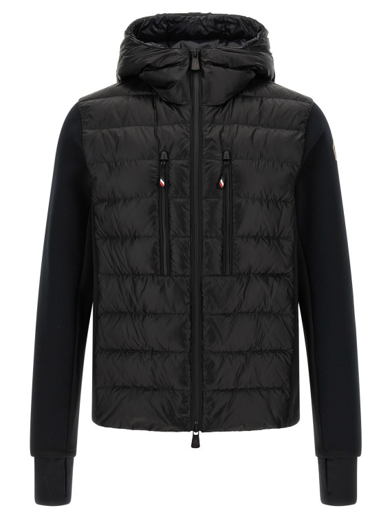 Худи MONCLER GRENOBLE Black padded hoodie (L20979B00005M9800999) #1