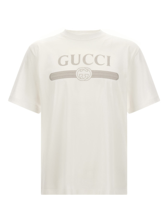 Футболка GUCCI 'Web Gucci' 'Incrocio GG' (A0095JXJH5Y9066) #1