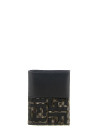FF Jacquard bicolor card holder