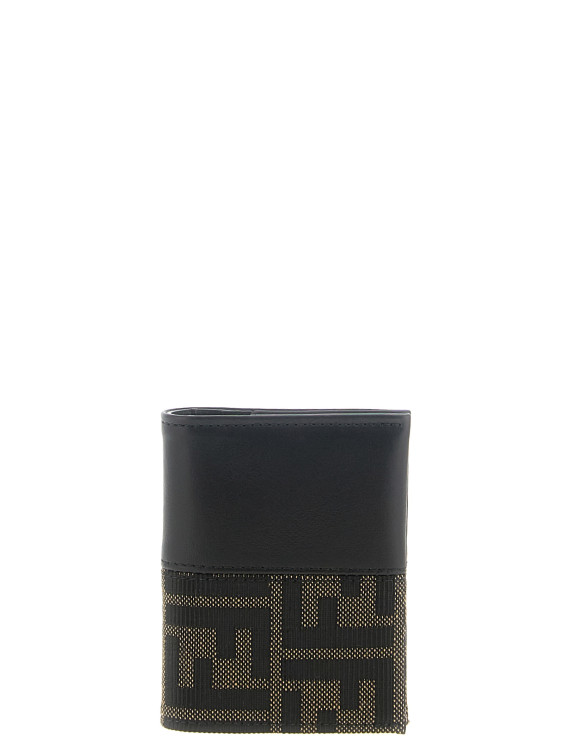 Кошелёк FENDI FF Jacquard bicolor card holder (7M0396B139F0XLL) #1