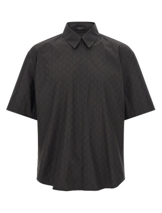 Рубашка GUCCI GG zip shirt