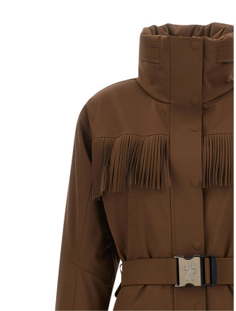 Комбинезон MONCLER GRENOBLE Brown fringed ski suit (L20982G00006597S5278) #