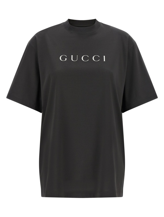 Футболка GUCCI Glitter logo t-shirt (A0097MXJH3Z1142) #1
