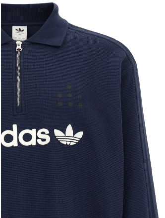 Поло ADIDAS STATEMENT Blue capsule polo shirt Song for the Mute x Adidas (LD1916NINDIG) #