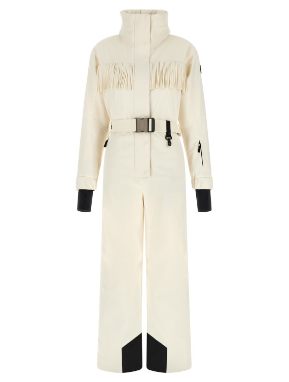 Комбинезон MONCLER GRENOBLE White fringed ski suit (L20982G000065985N036) #1