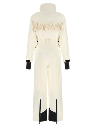 Комбинезон MONCLER GRENOBLE White fringed ski suit (L20982G000065985N036) #