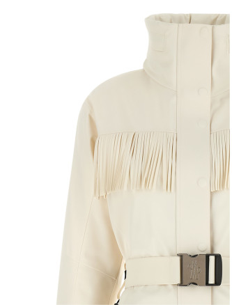 Комбинезон MONCLER GRENOBLE White fringed ski suit (L20982G000065985N036) #