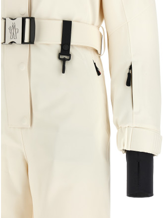 Комбинезон MONCLER GRENOBLE White fringed ski suit (L20982G000065985N036) #