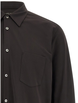 Рубашка COMME DES GARÇONS HOMME PLUS Bicolor mesh insert shirt (PRB0160511) #