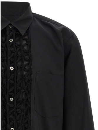 Рубашка COMME DES GARÇONS HOMME PLUS Decorated panel shirt (PRB0190511) #