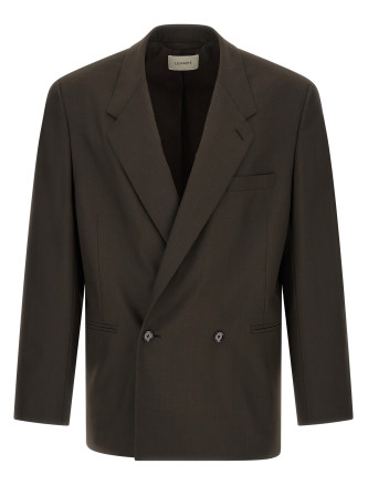 Пиджак LEMAIRE Tropical wool double-breasted blazer