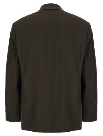 Пиджак LEMAIRE Tropical wool double-breasted blazer (JA1117LF414GR705) #