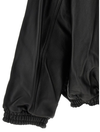 Куртка SSSTEIN High neck leather jacket (ST1553BLACK) #