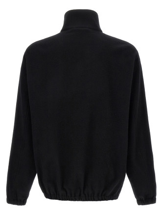 Свитер SSSTEIN Black half-zip fleece sweater (ST1621BLACK) #