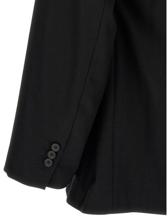 Пиджак SSSTEIN Flannel Belted Blazer (ST1585BLACK) #