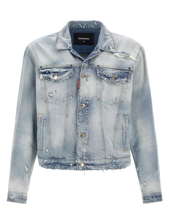 Куртка DSQUARED2 Vintage denim jacket (S71AN0708S30839470) #1
