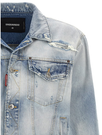 Куртка DSQUARED2 Vintage denim jacket (S71AN0708S30839470) #