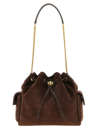Medium brown 'Charlie' shoulder bag