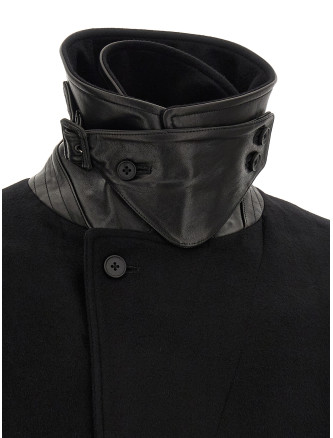 Пальто SSSTEIN 'Layered Combination' (ST1539BLACK) #