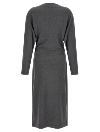 Платье миди VINCE Grey cozy dress (V211885019086DHG) #