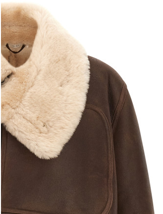 Куртка CO Brown sheepskin jacket (6567ANS204) #