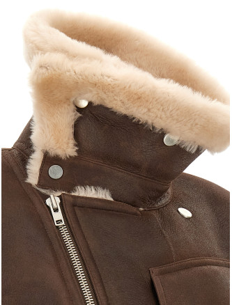 Куртка CO Brown sheepskin jacket (6567ANS204) #