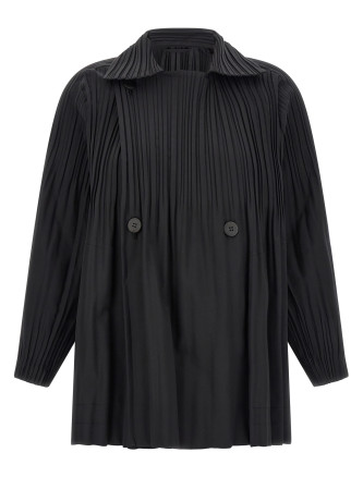 Пальто PLEATS PLEASE ISSEY MIYAKE 'Smooth Coat'
